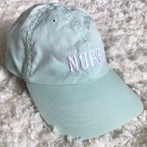 PINK “Nope” Mint Hat Victoria’s Secret
